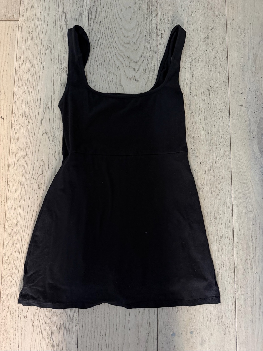 Urban Outfitters Black Scoop Neck Mini Dress
